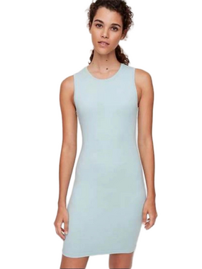 ARITZIA The Group Babaton Sleeveless Violet Blue Body-con Dress Size Large